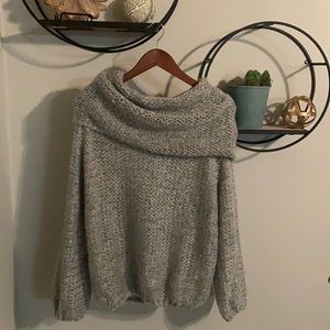 Debut Shoulder Wrap Sweater